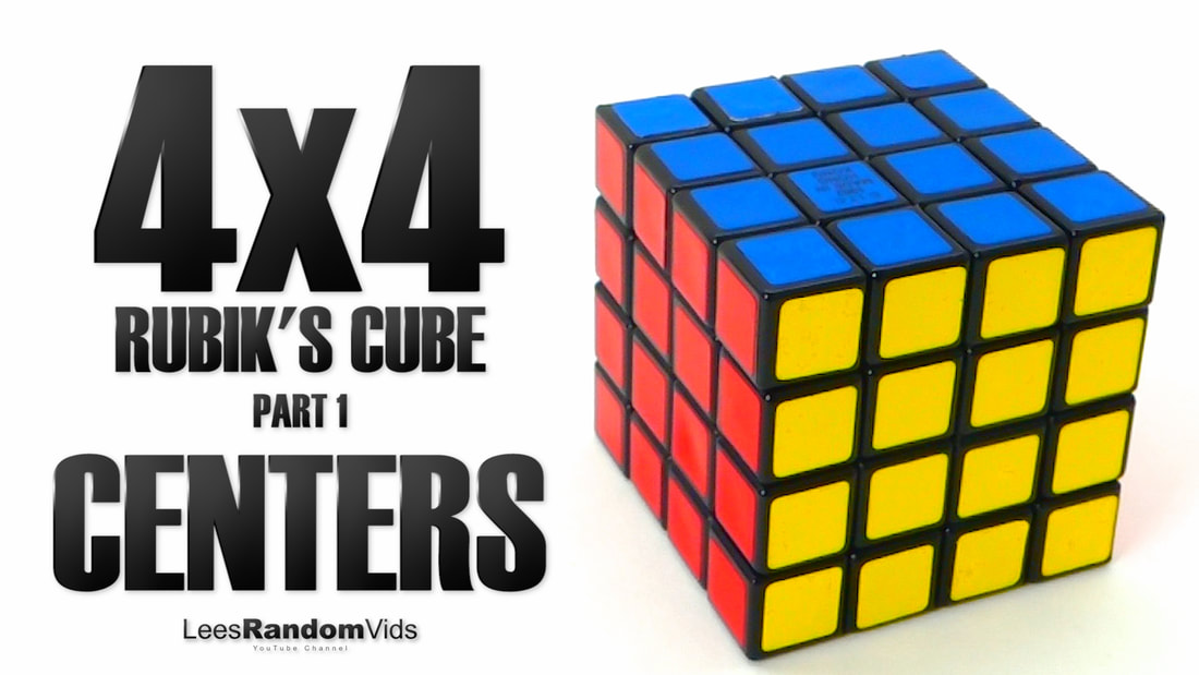 4x4 Rubik's Cube Patterns and Algorithms